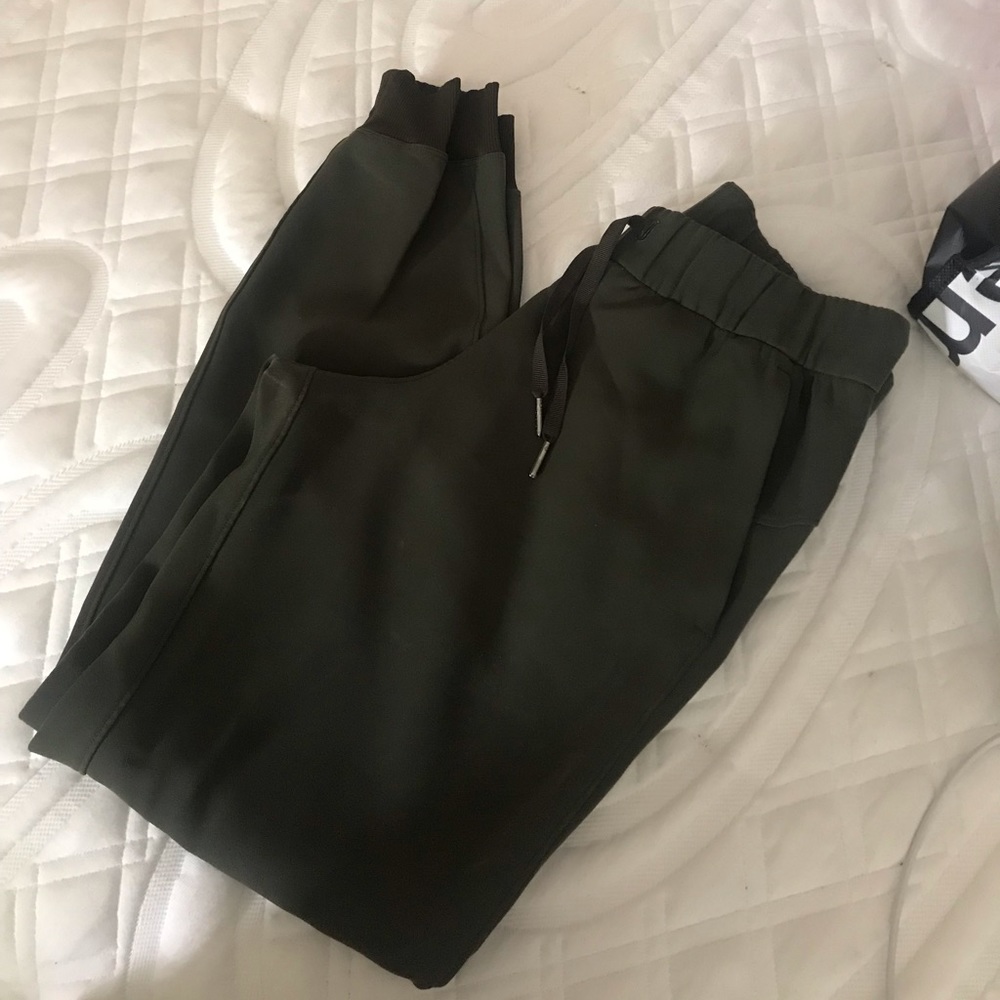 lululemon stretch high rise joggers